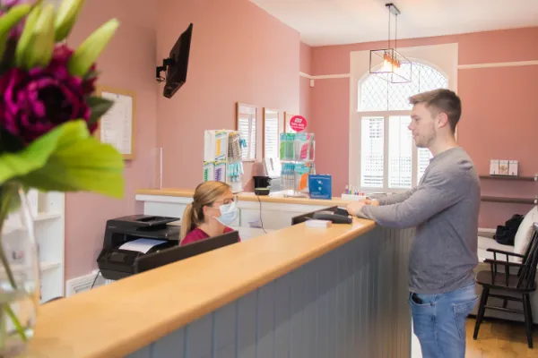 Chudleigh Dental reception area